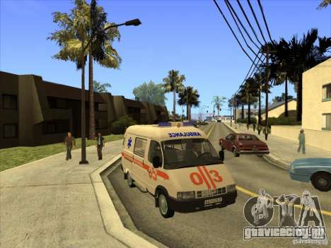 ГАЗ 22172 Скорая помощь для GTA San Andreas