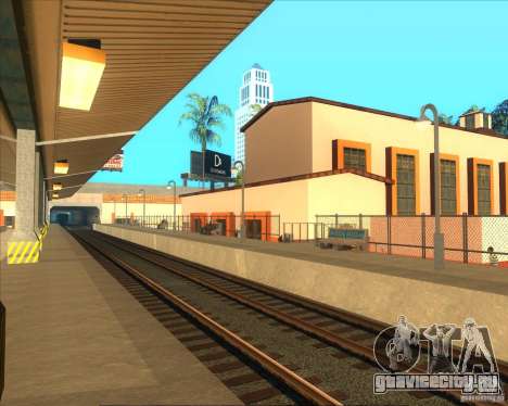Высокие платформы на ж/д станциях для GTA San Andreas
