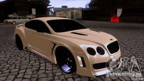 Bentley Continental GT Premier 2008 V2.0 для GTA San Andreas