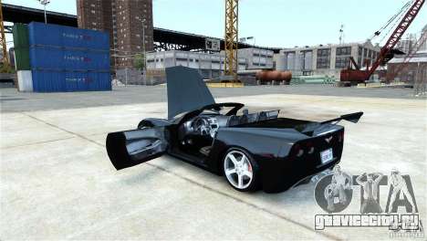 Chevrolet Corvette C6 Convertible v1.0 для GTA 4