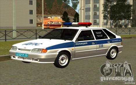 ВАЗ 2114 Полиция ДПС для GTA San Andreas