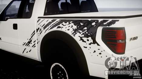 Ford F150 SVT Raptor 2011 для GTA 4