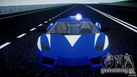 Lamborghini Reventon Polizia Italiana для GTA 4