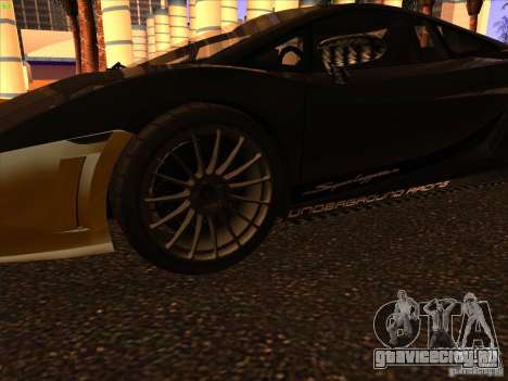 Lamborghini Gallardo Underground Racing для GTA San Andreas