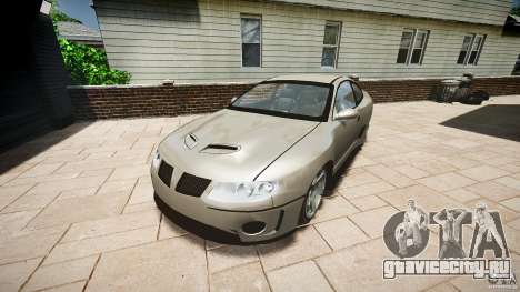 Pontiac GTO 2004 для GTA 4