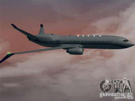 Boeing 737 Iron Man Bussines Jet для GTA San Andreas