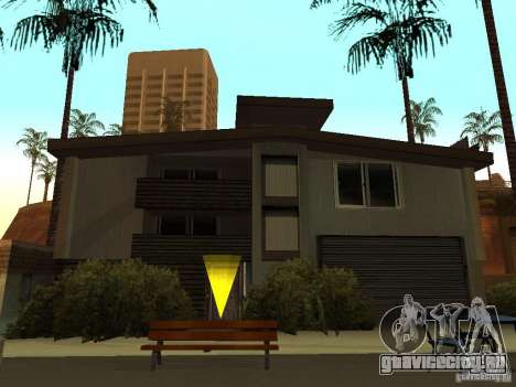 Измененный дом на пляже Санта-Мария 2.0 для GTA San Andreas