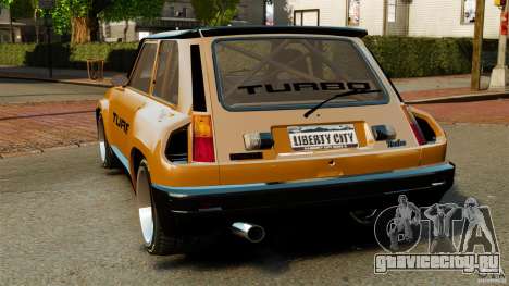 Renault 5 Turbo для GTA 4