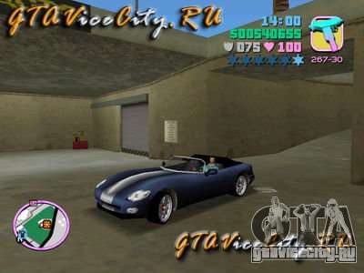 Dodge Viper из GTA 3 для GTA Vice City