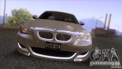 BMW M5 2009 для GTA San Andreas