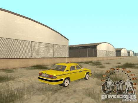 ГАЗ-31105 такси для GTA San Andreas