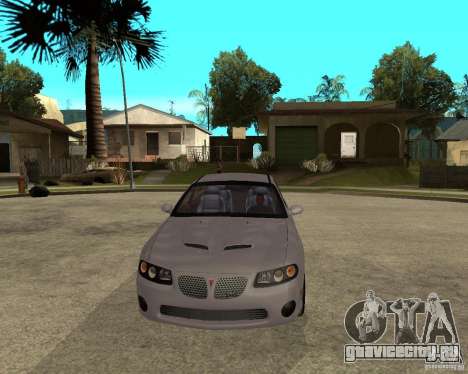 2005 Pontiac GTO для GTA San Andreas