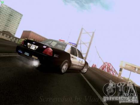 Ford Crown Victoria Los Angeles Police для GTA San Andreas