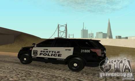 Ford Police Interceptor Utility 2011 для GTA San Andreas