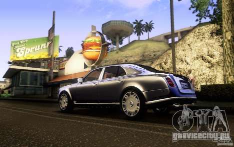 Bentley Mulsanne 2010 v1.0 для GTA San Andreas