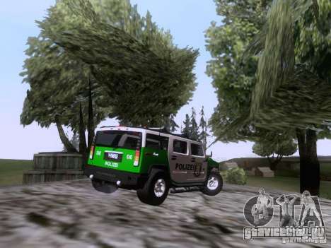 Hummer H2 Polizei для GTA San Andreas