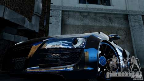 Audi R8 Spider 2011 для GTA 4