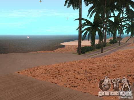 HQ Пляж v1.0 для GTA San Andreas