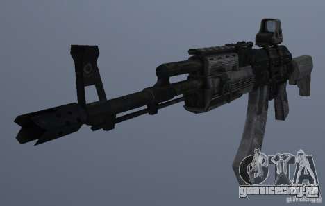AK47+Holographic sight для GTA San Andreas