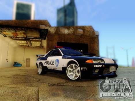 Nissan Skyline R32 Police для GTA San Andreas