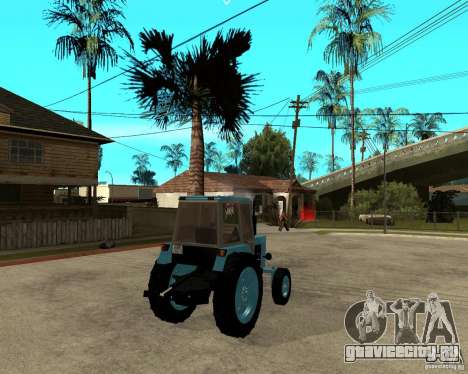Трактор Беларусь 80.1 и прицеп для GTA San Andreas