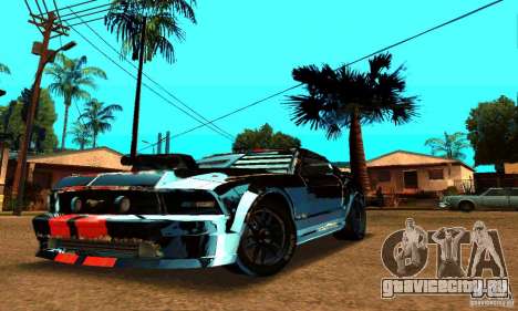 Ford Mustang Shelby GT500 From Death Race Script для GTA San Andreas