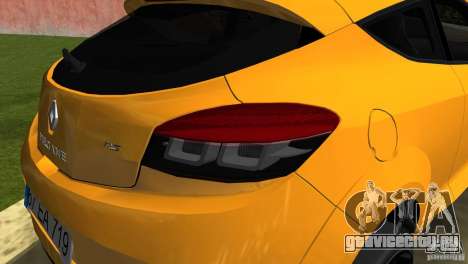 Renault Megane 3 Sport для GTA Vice City