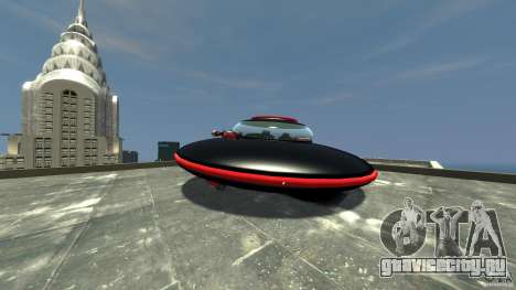 UFO neon ufo red для GTA 4