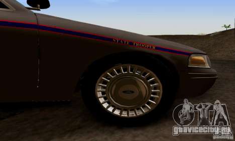 Ford Crown Victoria Mississippi Police для GTA San Andreas