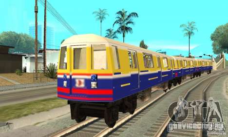Liberty City Train Italian для GTA San Andreas