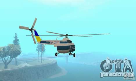 МИ-17 гражданский (Украинский) для GTA San Andreas