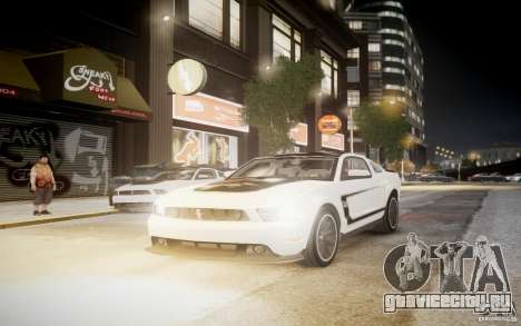 Ford Mustang 2012 Boss 302 v1.0 для GTA 4
