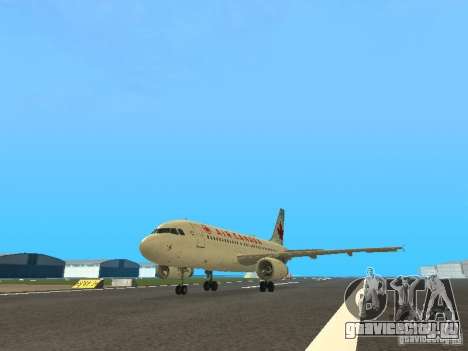 Airbus A319 Air Canada для GTA San Andreas