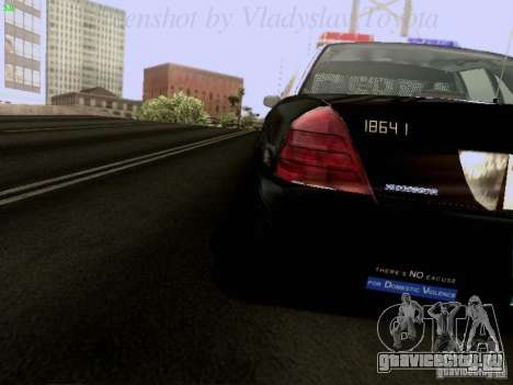 Ford Crown Victoria Los Angeles Police для GTA San Andreas