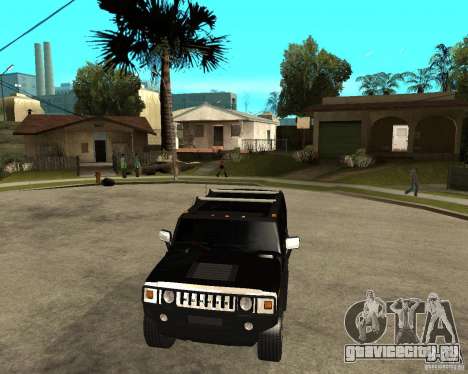 AMG H2 HUMMER SUV FBI для GTA San Andreas