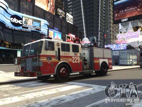 Fire Truck FDNY для GTA 4