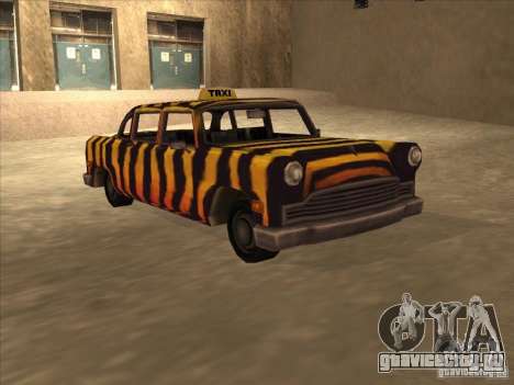 Zebra Cab из Vice City для GTA San Andreas