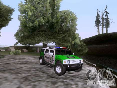 Hummer H2 Polizei для GTA San Andreas