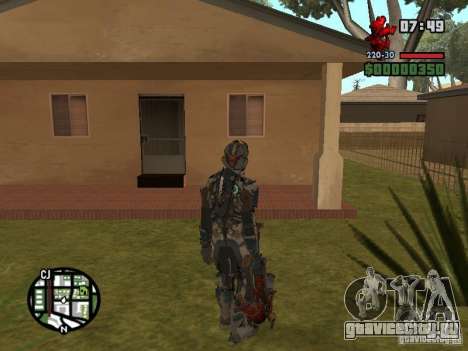 Костюм из игры Dead Space 2 для GTA San Andreas