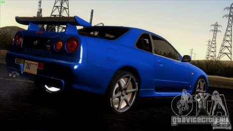 Nissan Skyline R34 Drift для GTA San Andreas