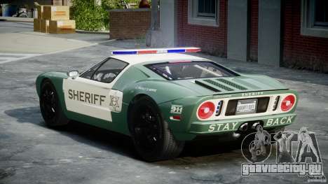 Ford GT1000 Hennessey Police 2006 [EPM][ELS] для GTA 4