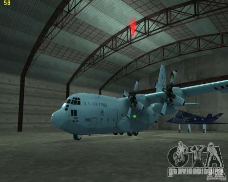 C-130 hercules для GTA San Andreas