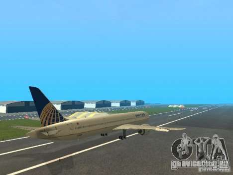 Boeing 787 Dreamliner United Airlines для GTA San Andreas