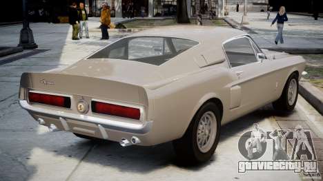 Shelby GT500 1967 для GTA 4