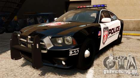 Dodge Charger RT Max Police 2011 [ELS] для GTA 4