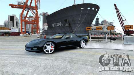 Chevrolet Corvette C6 Convertible v1.0 для GTA 4