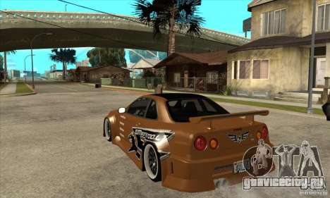 Nissan Skyline GTR - EMzone B-day Car для GTA San Andreas