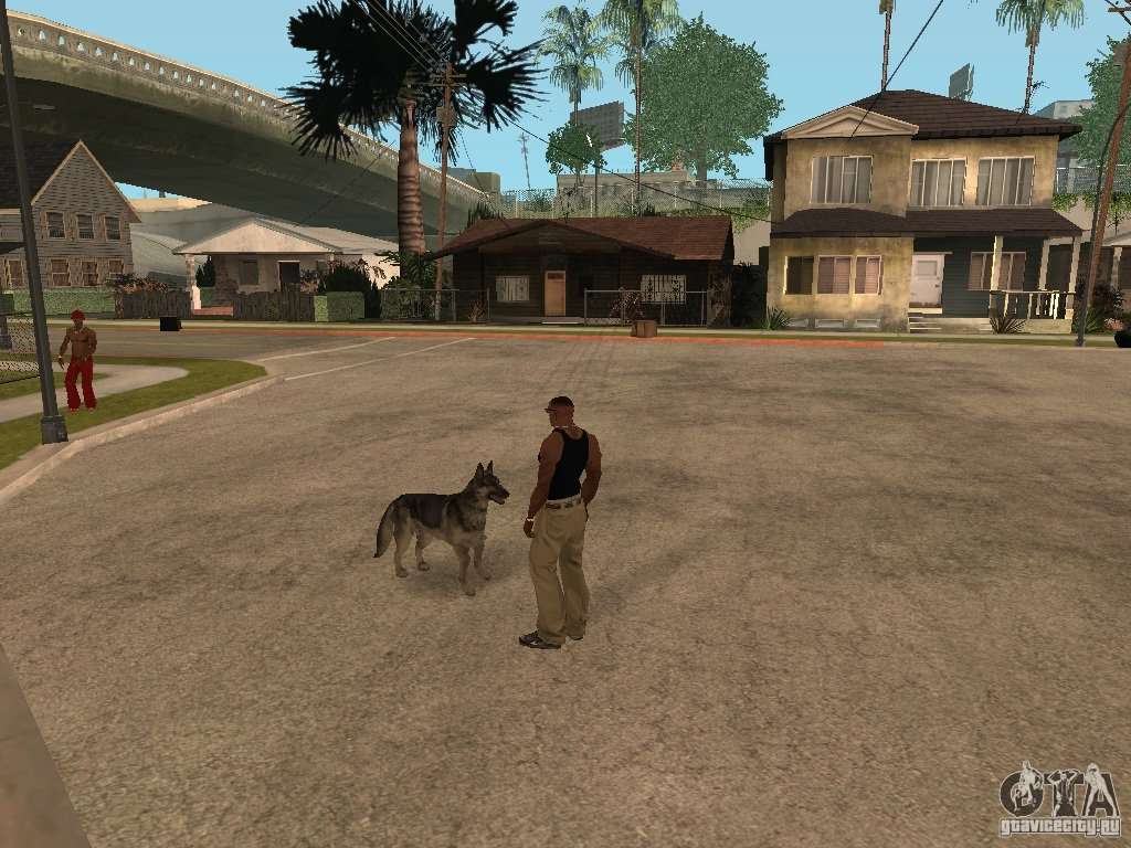 Собака в GTA San Andreas для GTA San Andreas