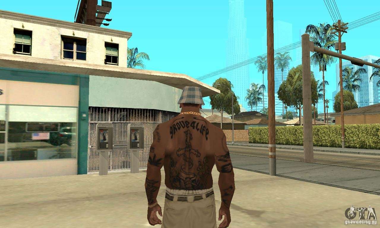 Tattoo mod для GTA San Andreas.