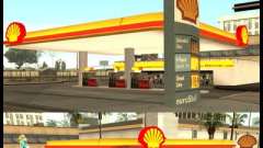 Shell station для GTA San Andreas